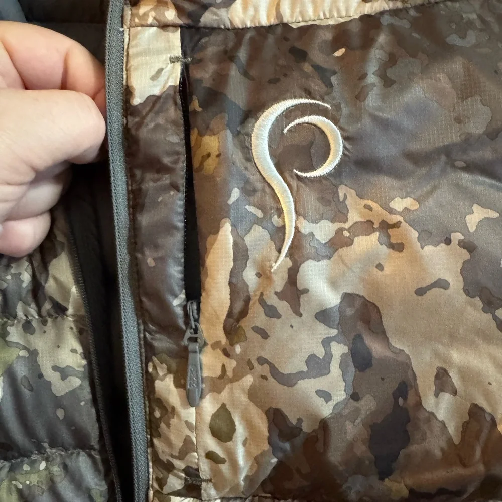 Prois Callaid Down Cumbre Camouflage Jacket - Picture 5 of 11